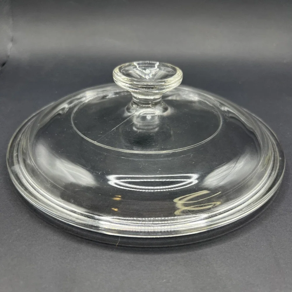 Pyrex G5C Clear Glass Lid, fits Corningware and Pfaltzgraff 1.5 qt Casserole
